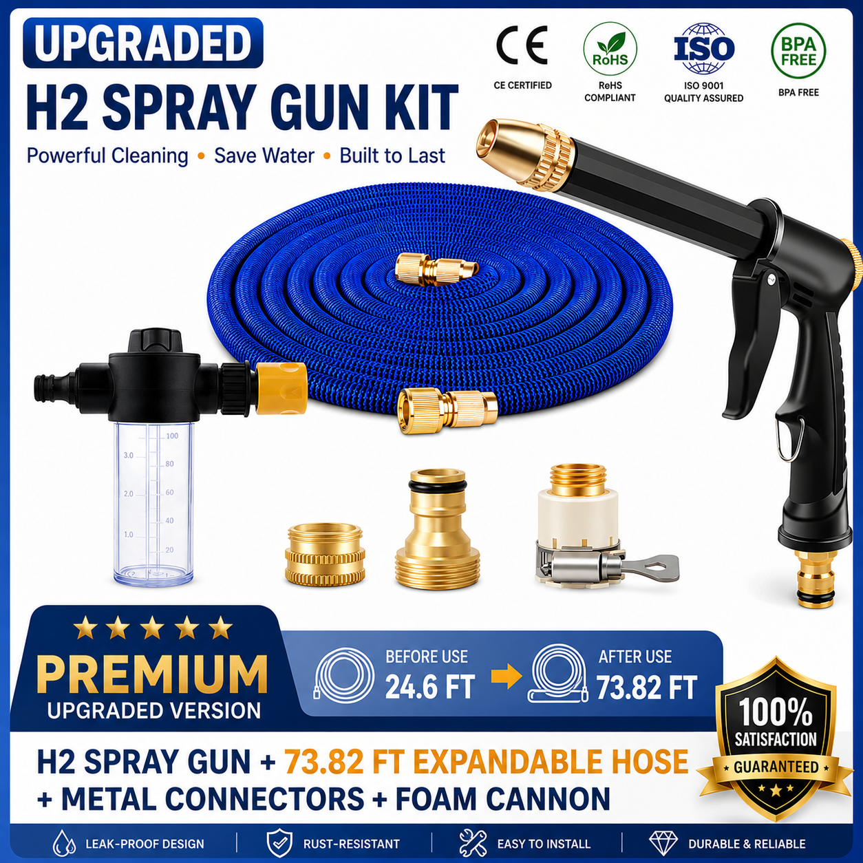 ๐ฅ"No More Heavy, Tangled Hoses! Upgrade Your Garden Watering Experience Today ๐ฟ" Expandable. Lightweight. Powerful. Ready for Every Outdoor Task.