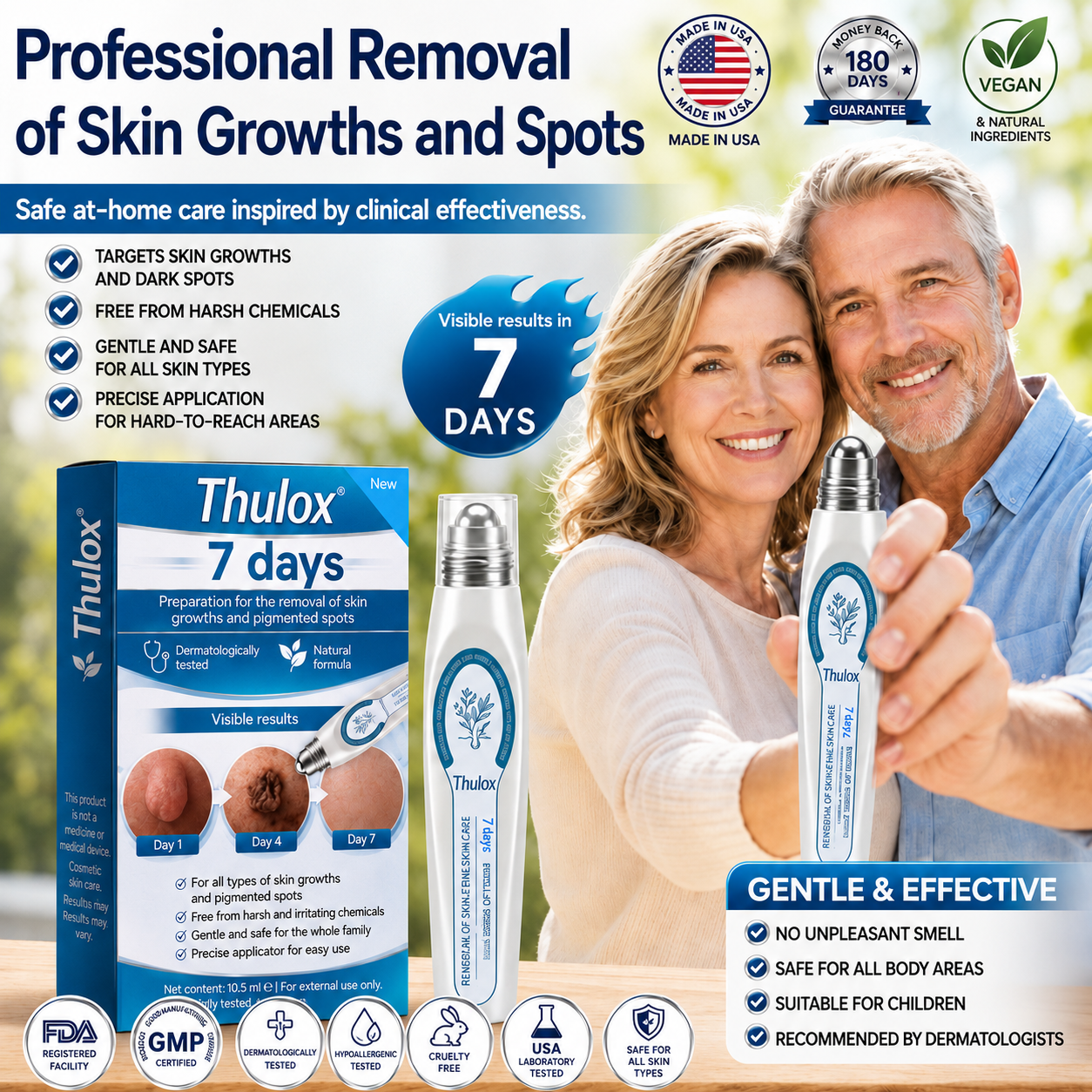 𝐎𝐟𝐟𝐢𝐜𝐢𝐚𝐥 𝐒𝐭𝐨𝐫𝐞 𝐁𝐫𝐚𝐧𝐝 | Tlulox®  👩‍⚕️ 𝐓𝐥𝐮𝐥𝐨𝐱® 7-Day Skin Tag & Dark Spot Remover (Pain-free roll-on applicator · No scars · Gentle skin care solution) 🌱