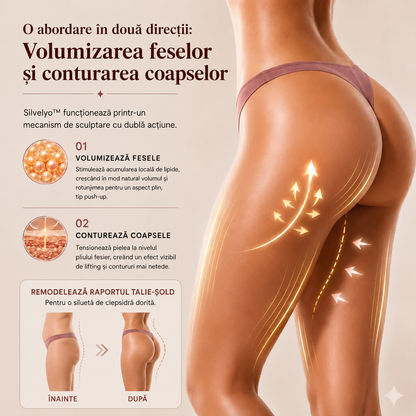 Silvelyo™ CurveSculpt Micro-Patch – Secretul tău pentru un efect de lifting al feselor, direct acasă 🍑