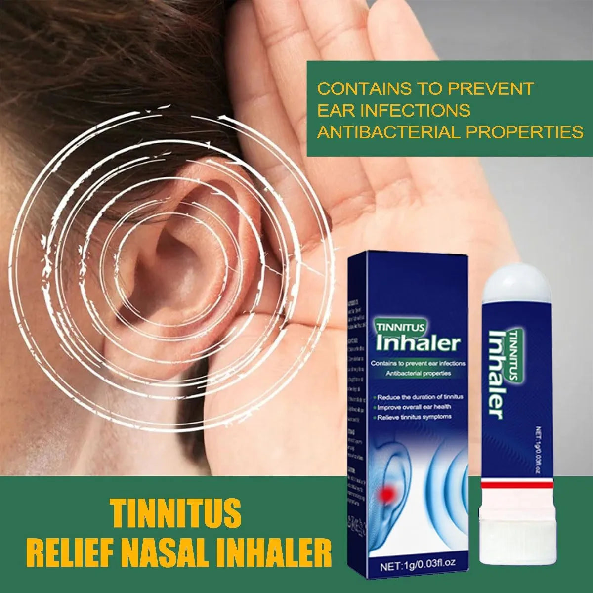 💥Last Day Promotion 49% OFF 🦻TechSilen Tinnitus Inhaler