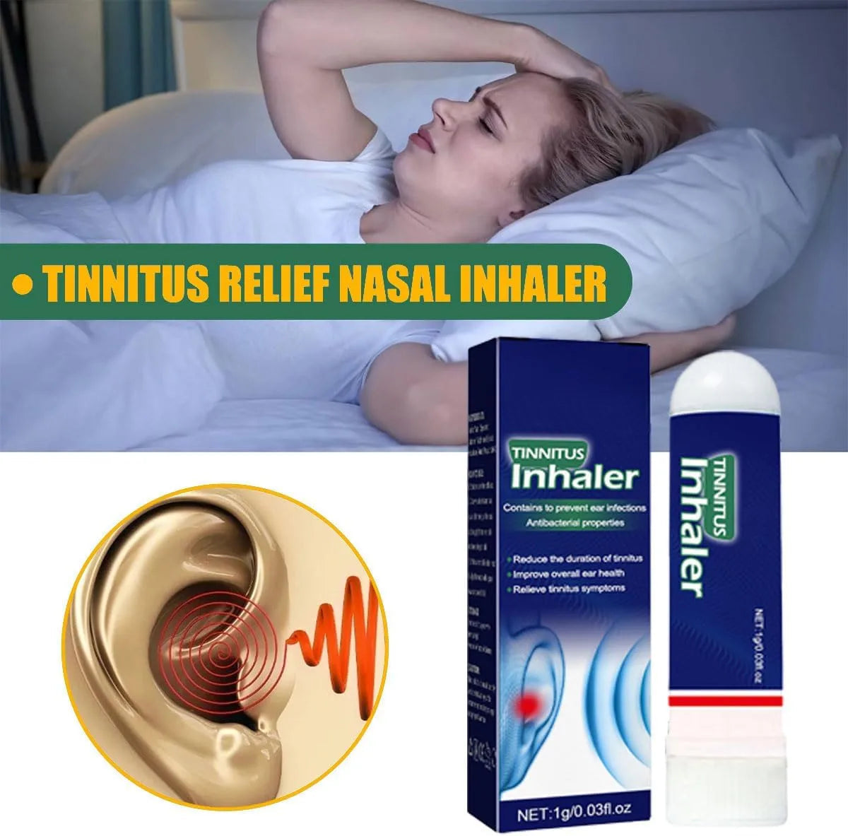 💥Last Day Promotion 49% OFF 🦻TechSilen Tinnitus Inhaler