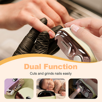 🔥 Beige + Purple For Hands & Feet Separately
