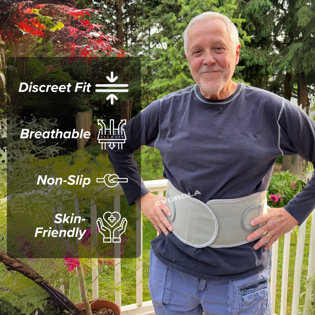 Korva™ Posture Support Belt | All-Day Back & Lumbar Comfort