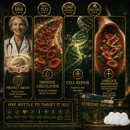 🧑‍⚕️🩺 New upgraded version! Moringa · Berberine × 𝟏𝟎-𝐢𝐧-𝟏 𝐀𝐝𝐯𝐚𝐧𝐜𝐞𝐝 𝐍𝐚𝐧𝐨 𝐌𝐢𝐜𝐫𝐨𝐧𝐞𝐞𝐝𝐥𝐞 𝐏𝐚𝐭𝐜𝐡 — 𝐎𝐧𝐜𝐞 𝐃𝐚𝐢𝐥𝐲, 𝐕𝐢𝐬𝐢𝐛𝐥𝐞 𝐑𝐞𝐬𝐮𝐥𝐭𝐬 𝐢𝐧 𝟕 𝐃𝐚𝐲𝐬