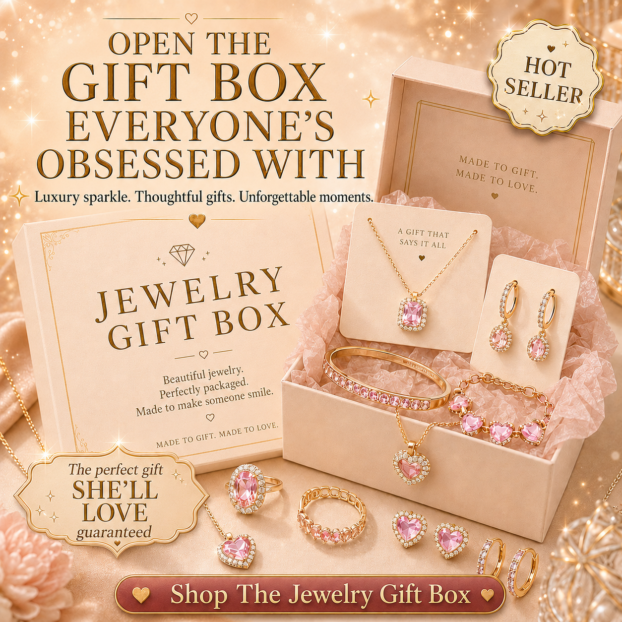 🌹Make every celebration shine brighter. 🎁Give her a gift she’ll never want to put away.💍