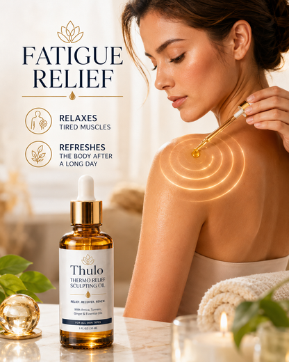 🔥Thulo® 🔥Fat Burning & Pain Relief Essential Oil – Instantly Soothes Tired Muscles, Supports Slimming & Body Recovery – Deep Relax Aromatherapy Oil