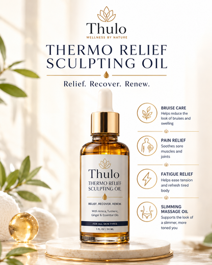 🔥Thulo® 🔥Fat Burning & Pain Relief Essential Oil – Instantly Soothes Tired Muscles, Supports Slimming & Body Recovery – Deep Relax Aromatherapy Oil