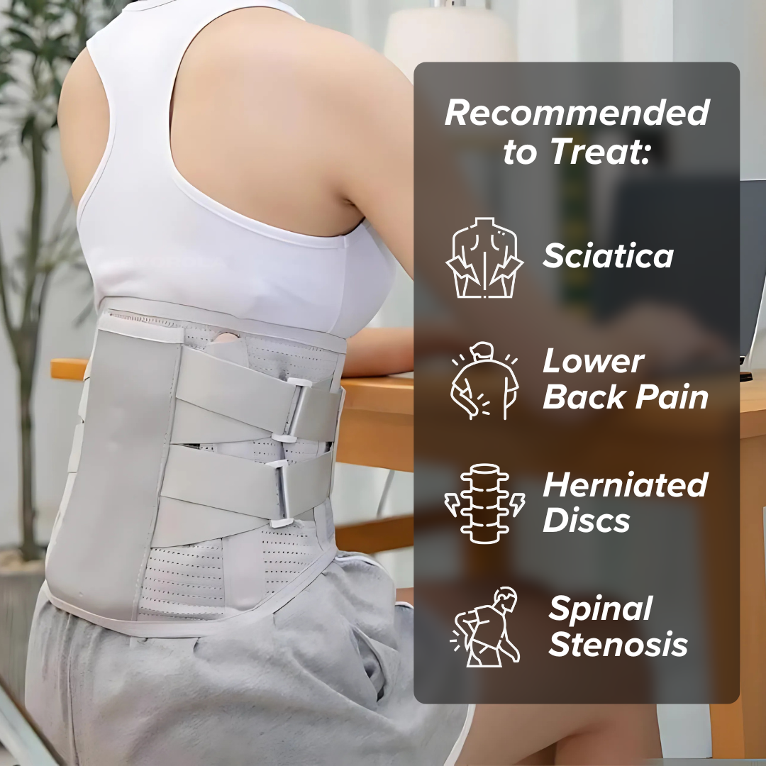 Korva™ Posture Support Belt | All-Day Back & Lumbar Comfort