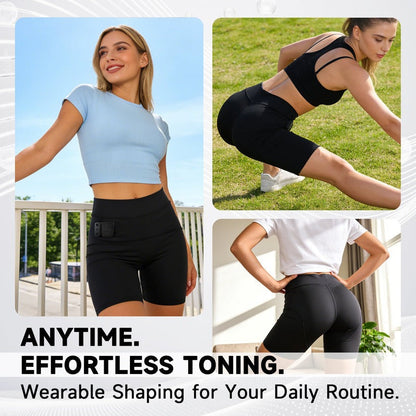 Neravio™ 3-Zone EMS Toning Shorts: Targeted Abdomen, Glutes & Pelvic Floor Support