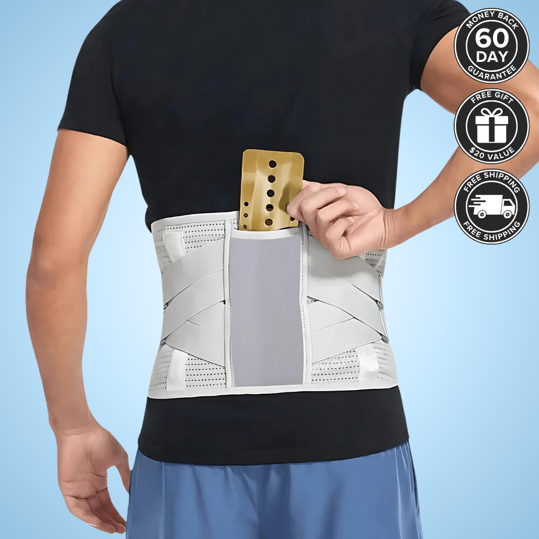 Korva™ Posture Support Belt | All-Day Back & Lumbar Comfort