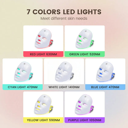 Thulox | Wireless 7-Color LED Photorejuvenation Mask