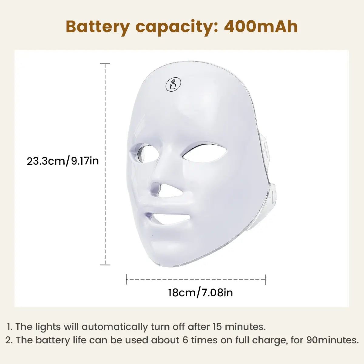 Thulox | Wireless 7-Color LED Photorejuvenation Mask
