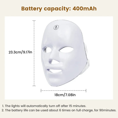 Thulox | Wireless 7-Color LED Photorejuvenation Mask