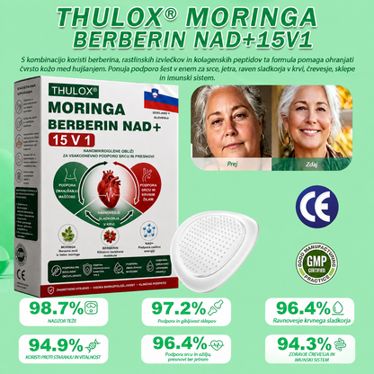 ⚡️ Thulox® 15-in-1 Moringa Berberine NAD+ Patch | Advanced Nano Delivery for Weight & Metabolic Support