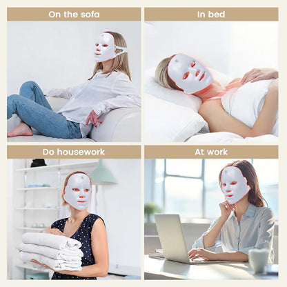 Thulox | Wireless 7-Color LED Photorejuvenation Mask