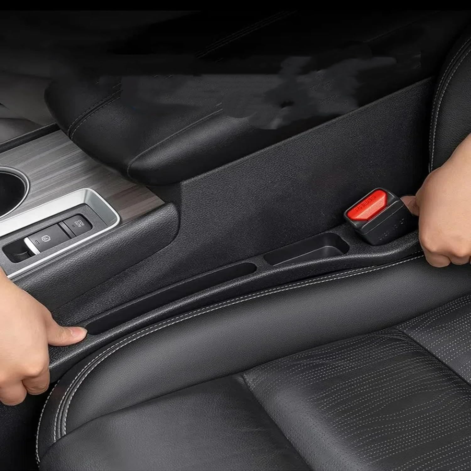 SKOlayvita™ Car Seats Gap Filler Dual with Belt Slot