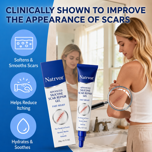 Natrvor®🔥 Advanced Silicone Scar & Wrinkle Smoothing Gel