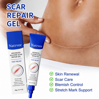 Natrvor®🔥 Advanced Silicone Scar & Wrinkle Smoothing Gel