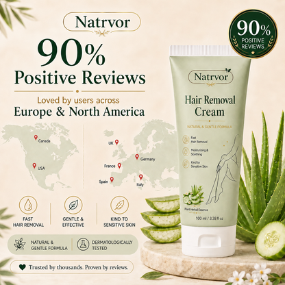 Safeorigs  Natural Gentle Hair Removal Cream | For Women & Men, Sensitive Skin