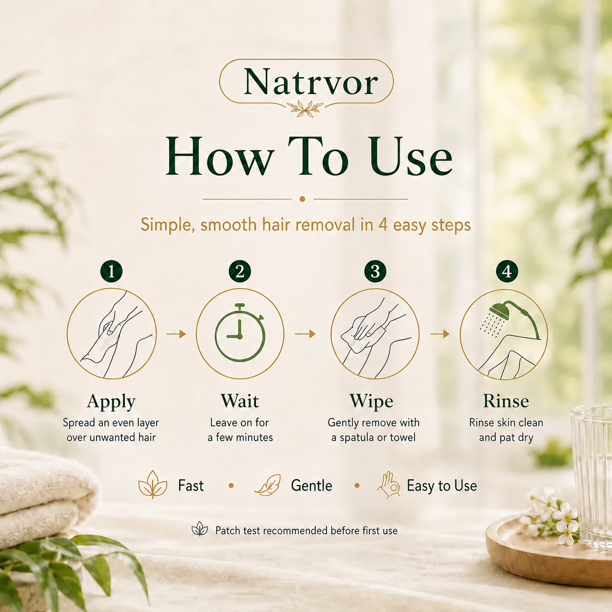 Safeorigs  Natural Gentle Hair Removal Cream | For Women & Men, Sensitive Skin