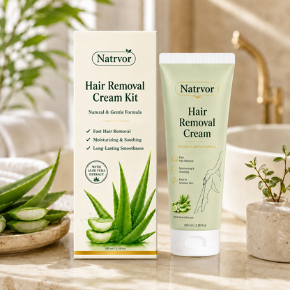 Safeorigs  Natural Gentle Hair Removal Cream | For Women & Men, Sensitive Skin