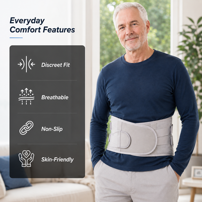 Natrvor™ 5-in-1 Magnetic Thermal Lumbar Support Belt