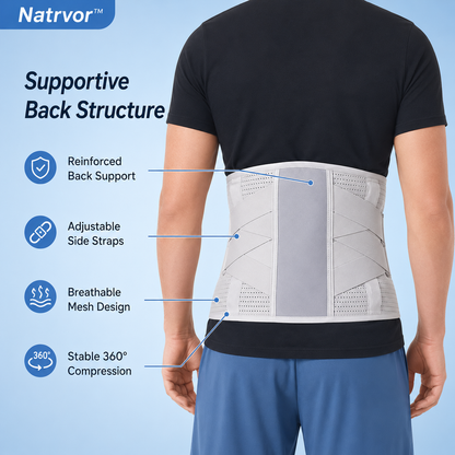 Natrvor™ 5-in-1 Magnetic Thermal Lumbar Support Belt