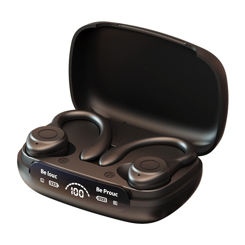 🔥 Today Only: 🔥 New Bluetooth 5.3 Sport Earbuds – Secure Ear Hook, Deep Bass & 220H Charging Case
