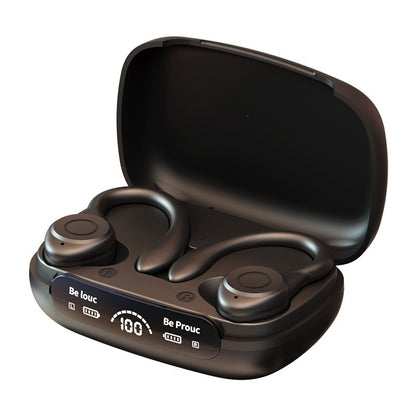 🔥 Today Only: 🔥 New Bluetooth 5.3 Sport Earbuds – Secure Ear Hook, Deep Bass & 220H Charging Case