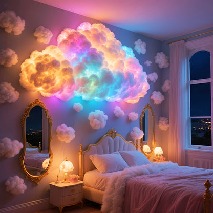 🔥 The Coolest Room Upgrade of 2026，DIY Thundercloud Lamp | Turn Any Room Into A Glowing Atmosphere ☁️⚡