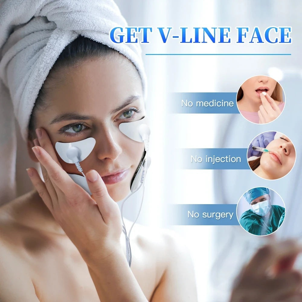 V-shaped EMS facial massager product detail