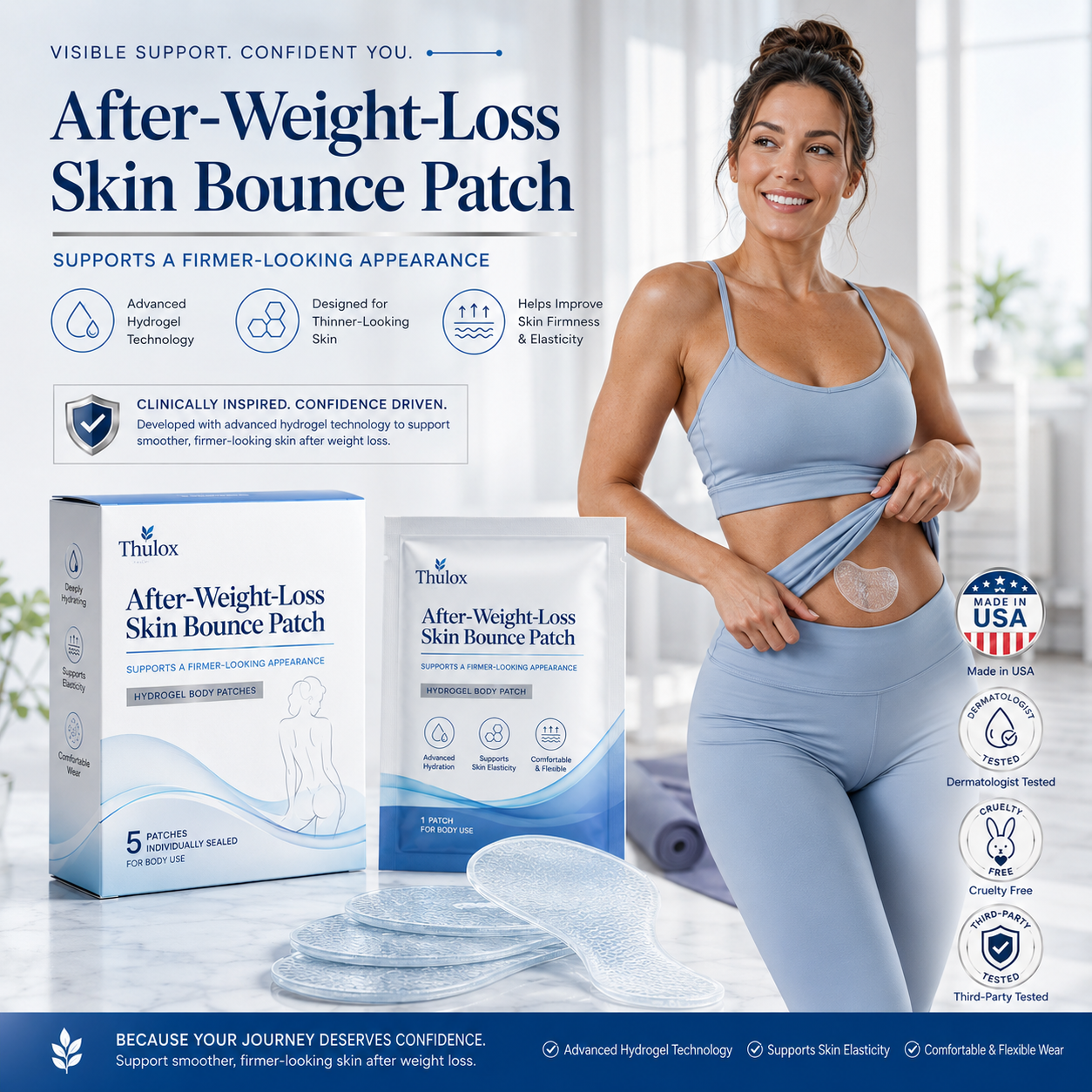 🎁Anti-Wrinkle Skin Firming Patch | For Aging & After Weight Loss Loose Skin🔥🔥🔥