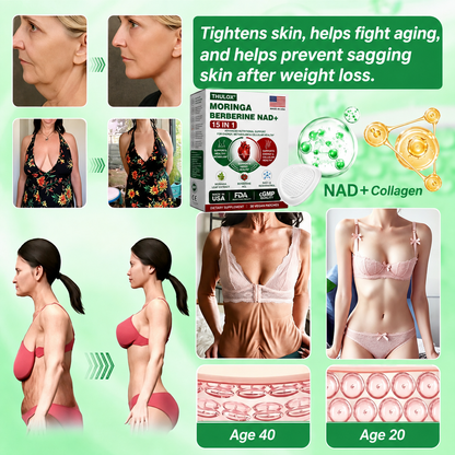 ⚡️ Thulox® 15-in-1 Moringa Berberine NAD+ Patch | Advanced Nano Delivery for Weight & Metabolic Support