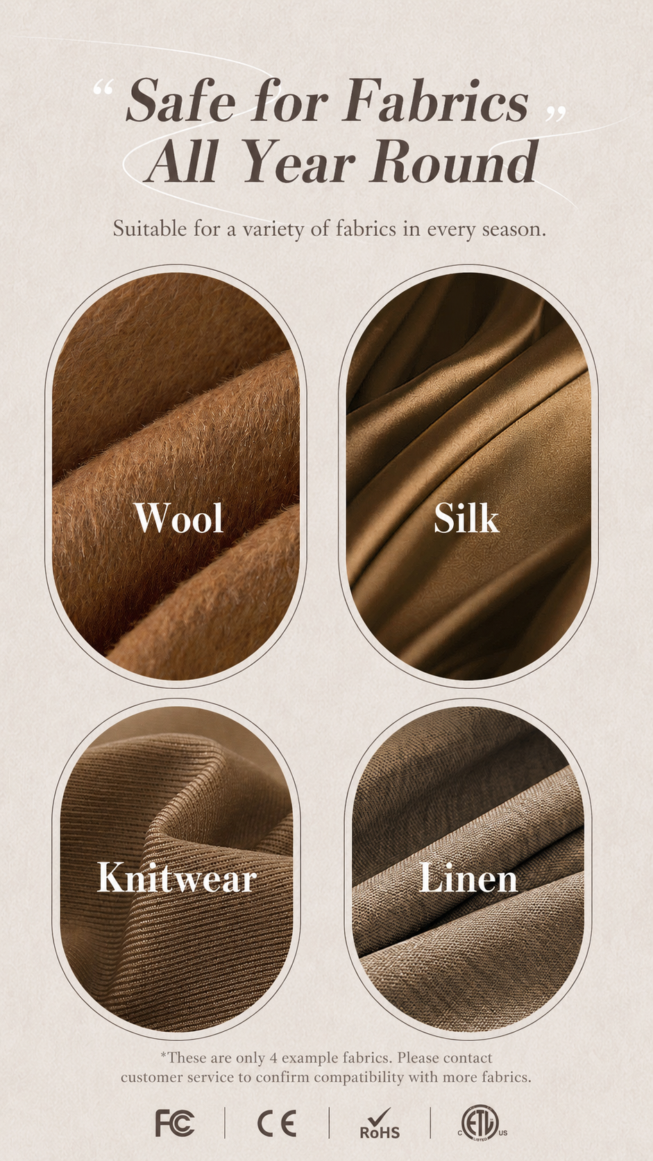 Garment fabric compatibility