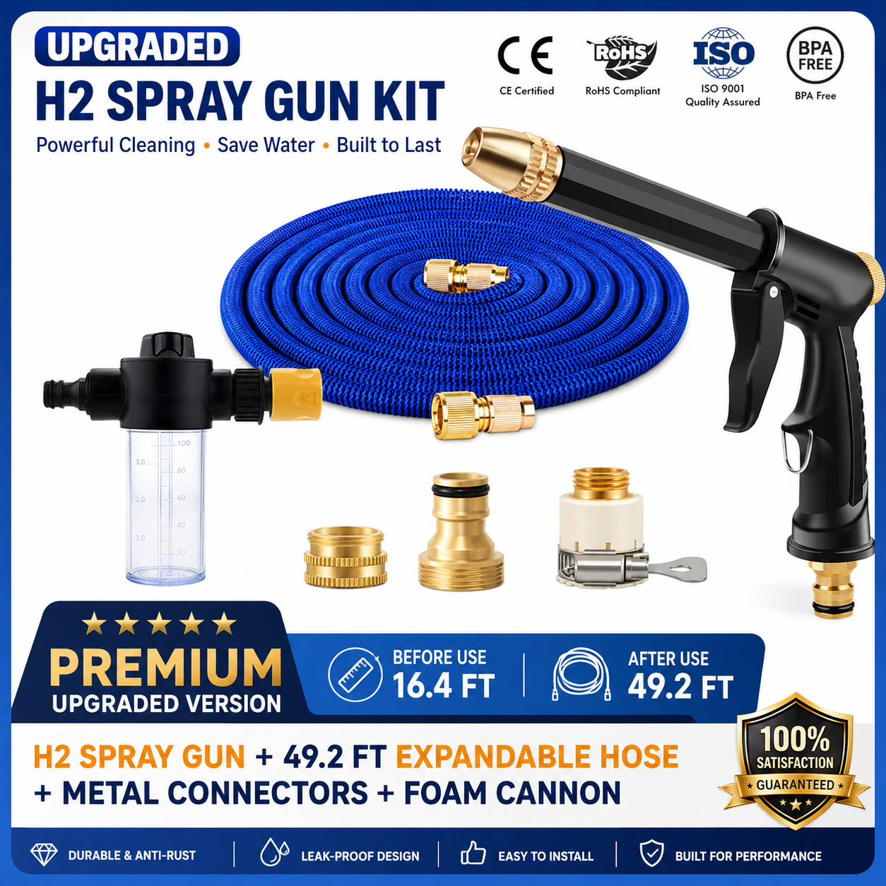 🔥"No More Heavy, Tangled Hoses! Upgrade Your Garden Watering Experience Today 🌿"  Expandable. Lightweight. Powerful. Ready for Every Outdoor Task.