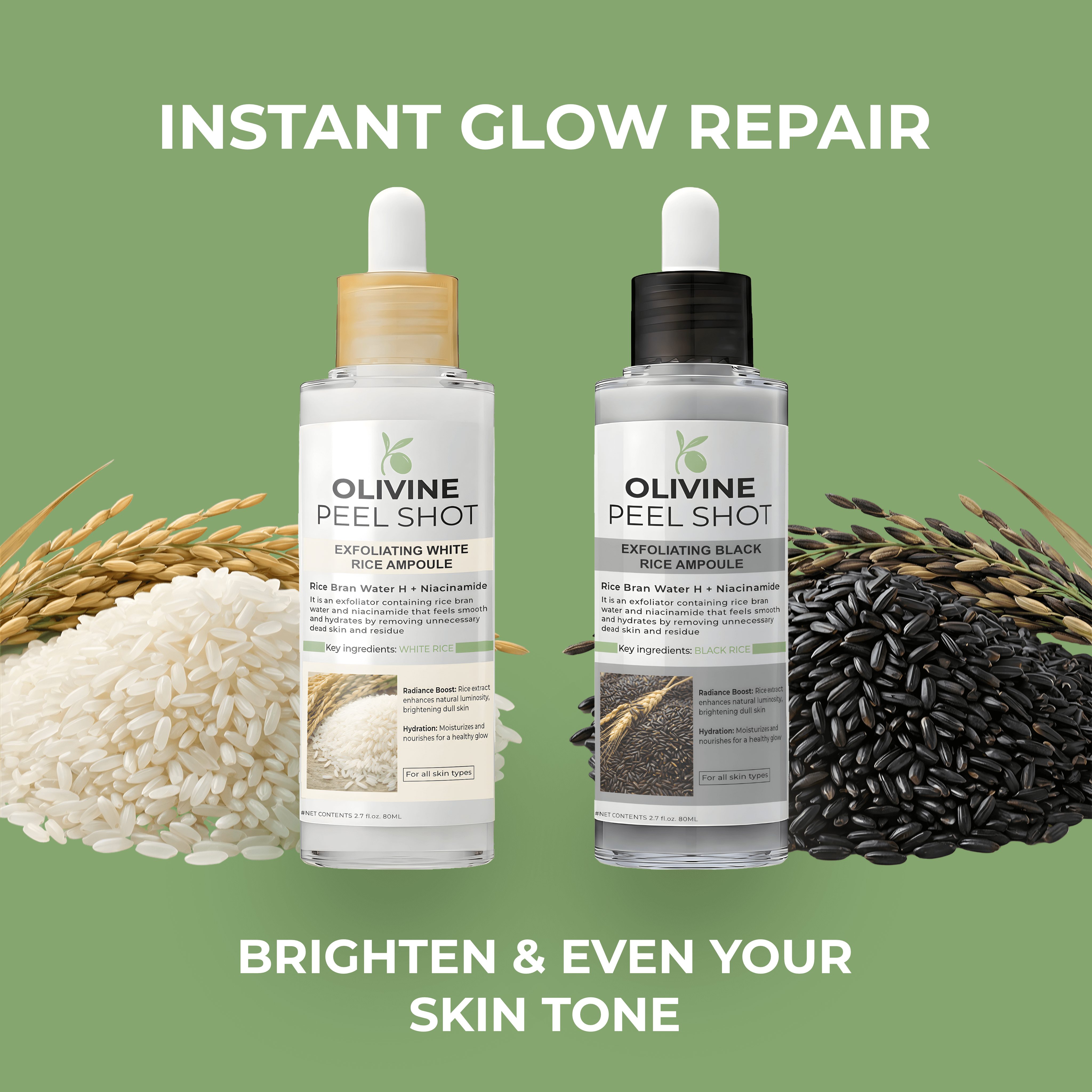 White + Black Rice Duo