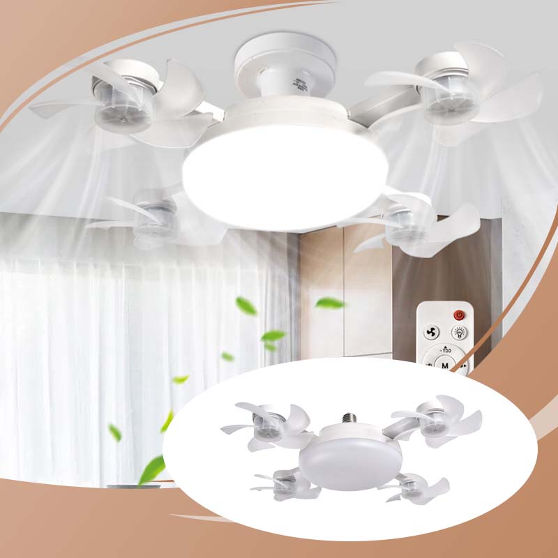 Remote controlled ceiling fan light