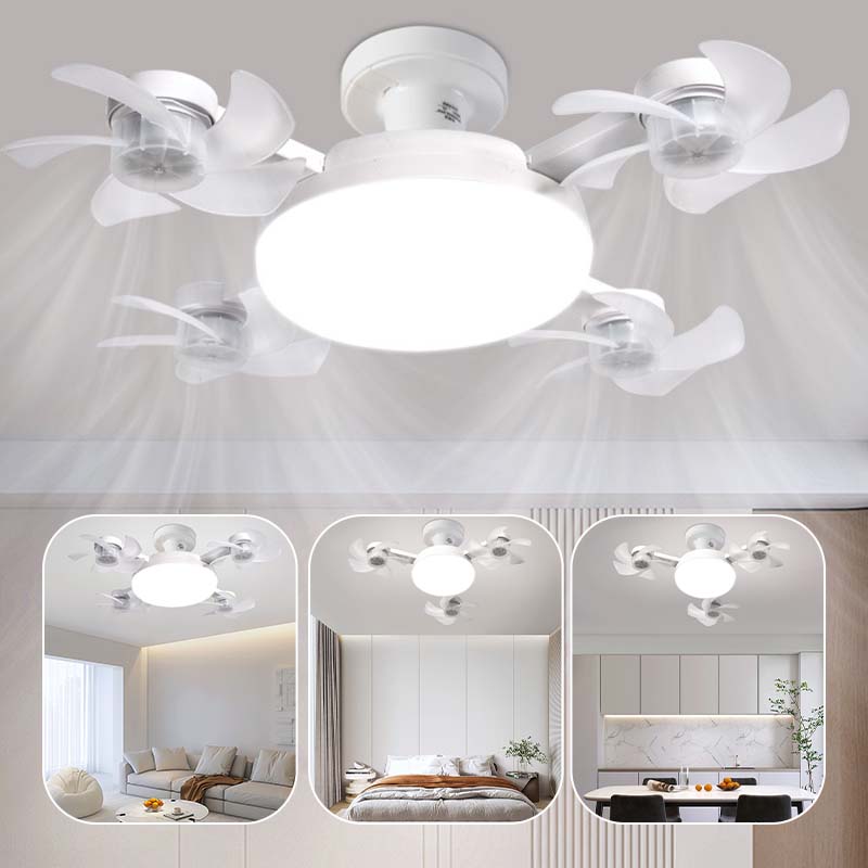 3 head and 4 head ceiling fan light