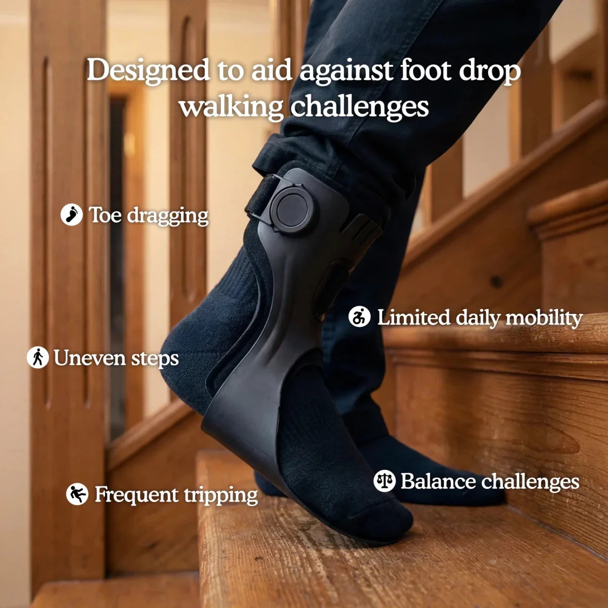 WalkEase™ Foot Drop Brace - Aussie Buy Direct